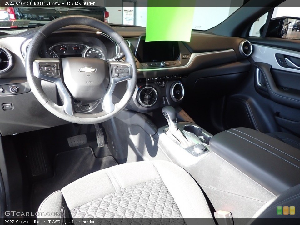 Jet Black Interior Front Seat for the 2022 Chevrolet Blazer LT AWD #143742286