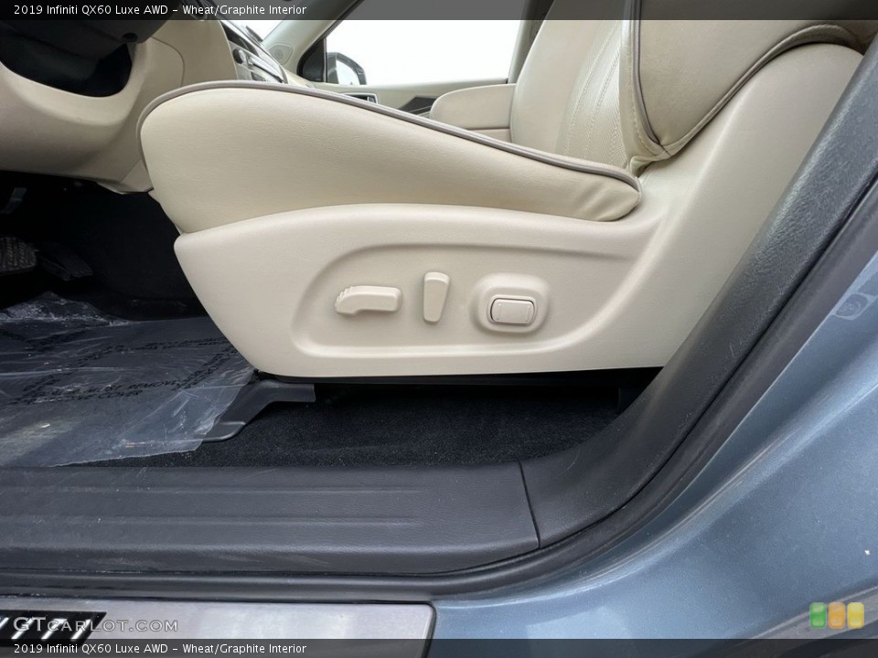 Wheat/Graphite Interior Front Seat for the 2019 Infiniti QX60 Luxe AWD #143743265