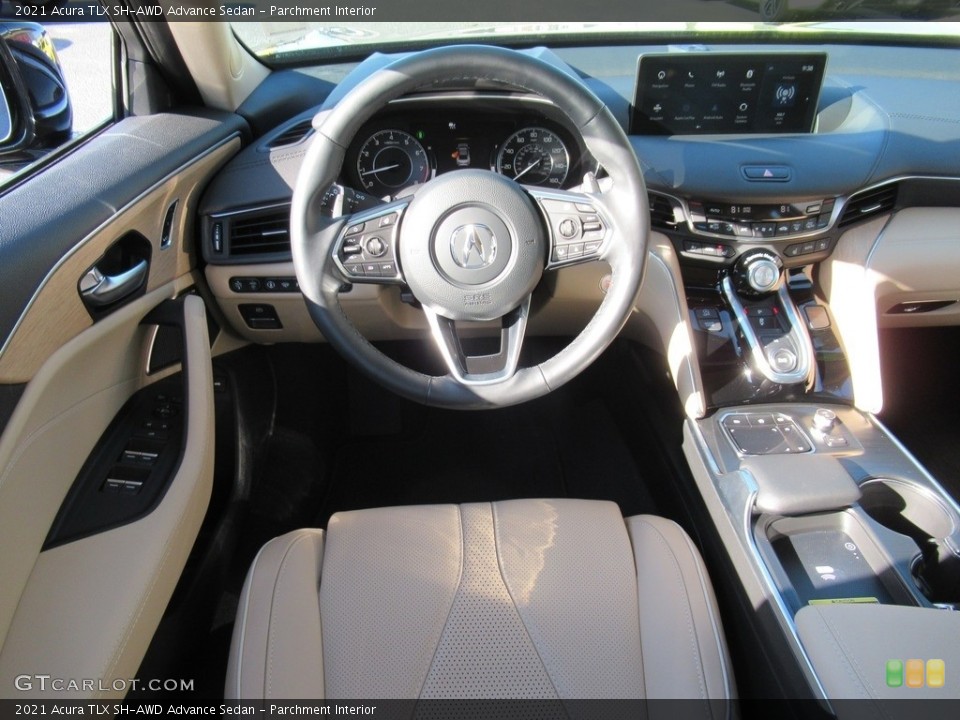 Parchment Interior Photo for the 2021 Acura TLX SH-AWD Advance Sedan #143743457
