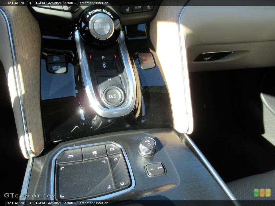 Parchment Interior Controls for the 2021 Acura TLX SH-AWD Advance Sedan #143743538