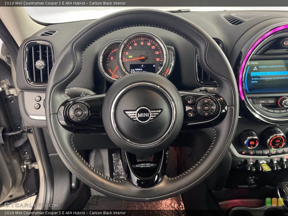 Carbon Black Interior Steering Wheel for the 2019 Mini Countryman Cooper S E All4 Hybrid #143744825