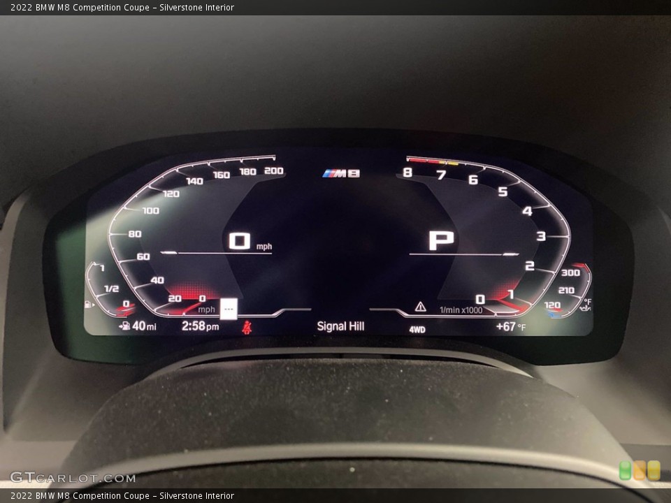 Silverstone Interior Gauges for the 2022 BMW M8 Competition Coupe #143746631