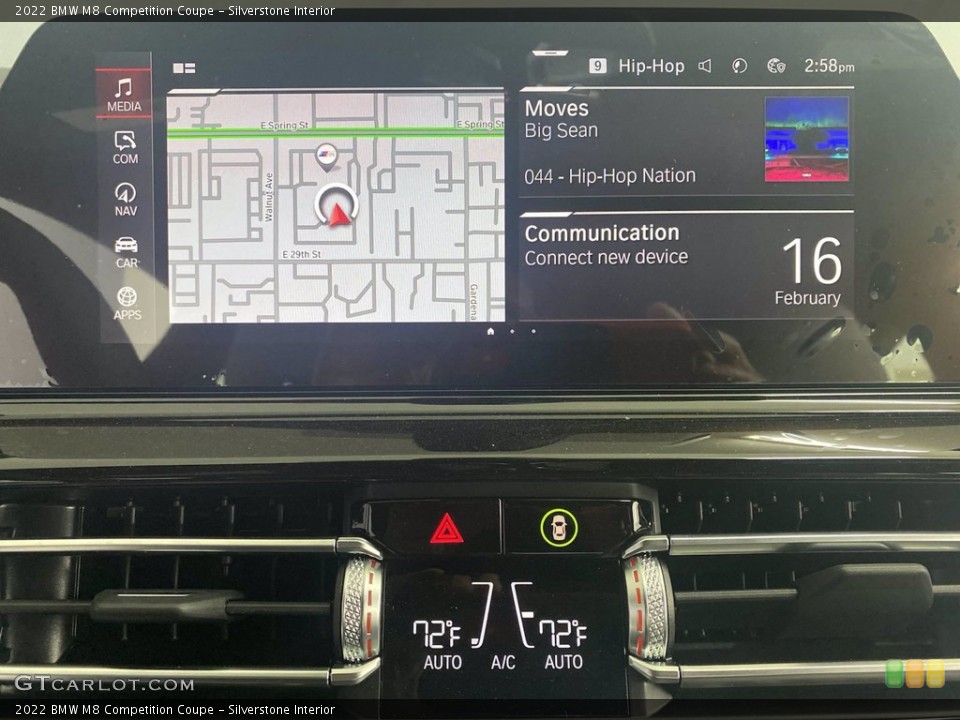 Silverstone Interior Navigation for the 2022 BMW M8 Competition Coupe #143746652