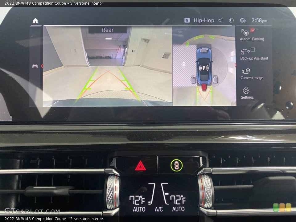 Silverstone Interior Controls for the 2022 BMW M8 Competition Coupe #143746688