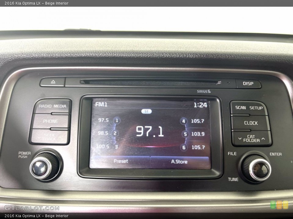 Beige Interior Controls for the 2016 Kia Optima LX #143747393