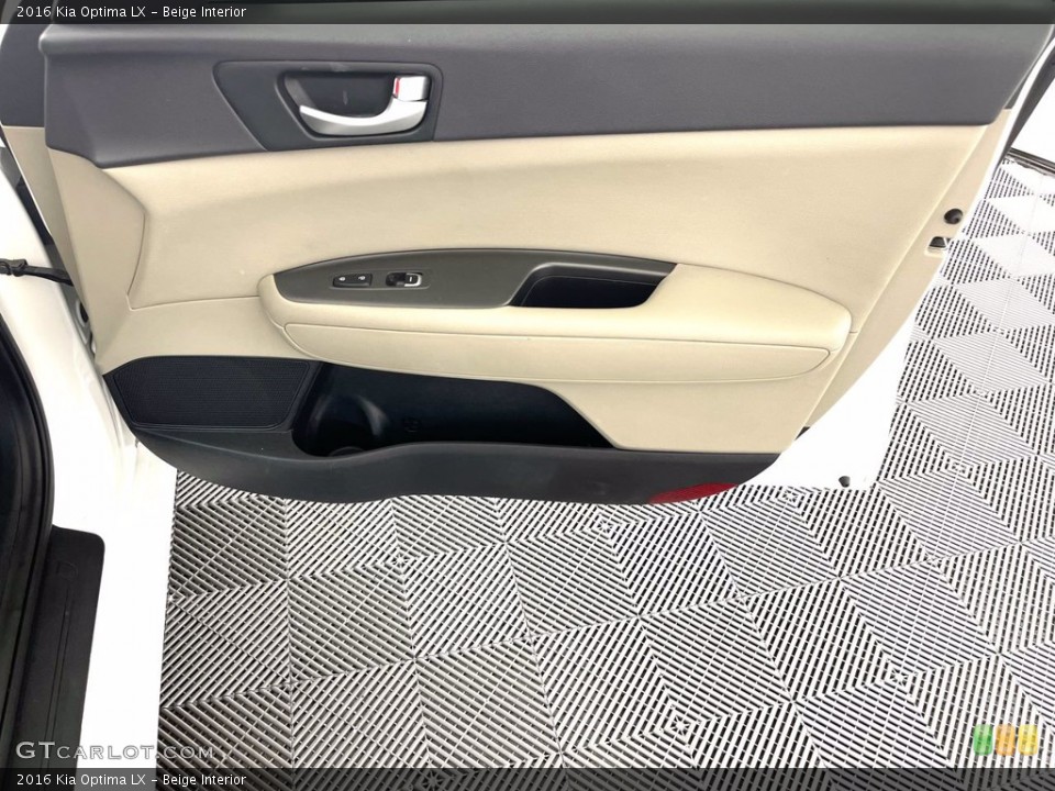 Beige Interior Door Panel for the 2016 Kia Optima LX #143747564