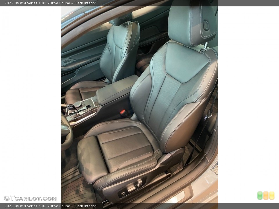 Black Interior Photo for the 2022 BMW 4 Series 430i xDrive Coupe #143749442
