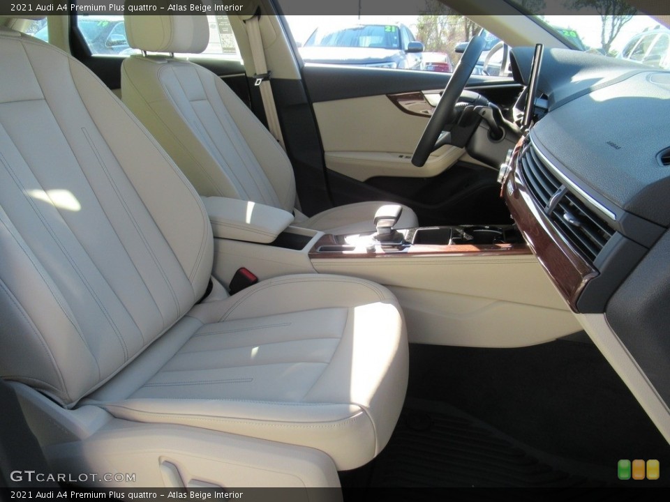 Atlas Beige Interior Front Seat for the 2021 Audi A4 Premium Plus quattro #143752013