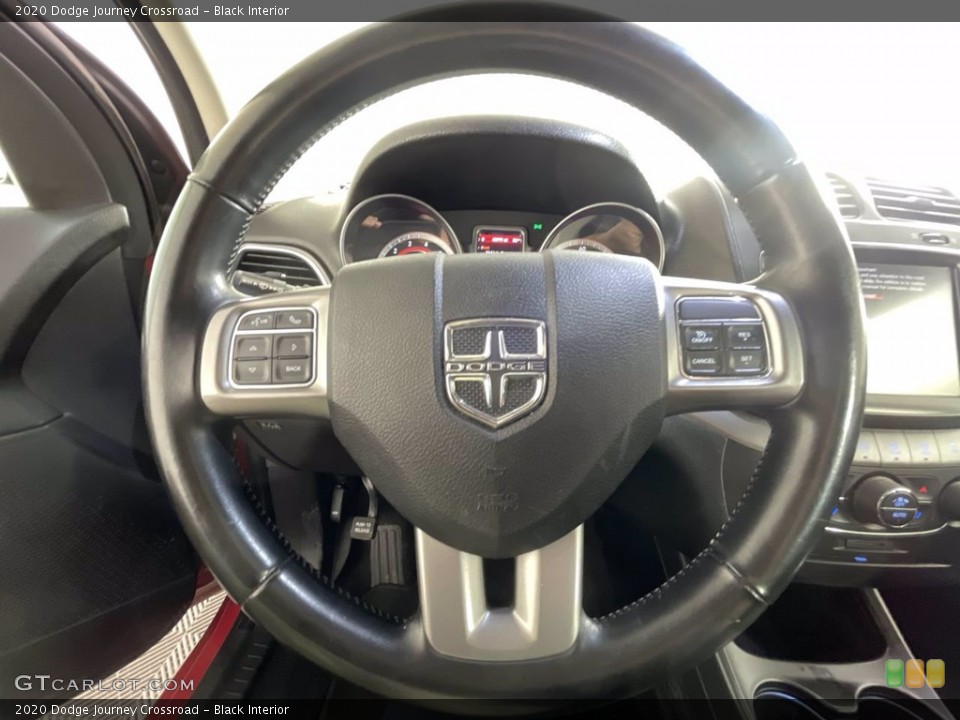 Black Interior Steering Wheel for the 2020 Dodge Journey Crossroad #143752208