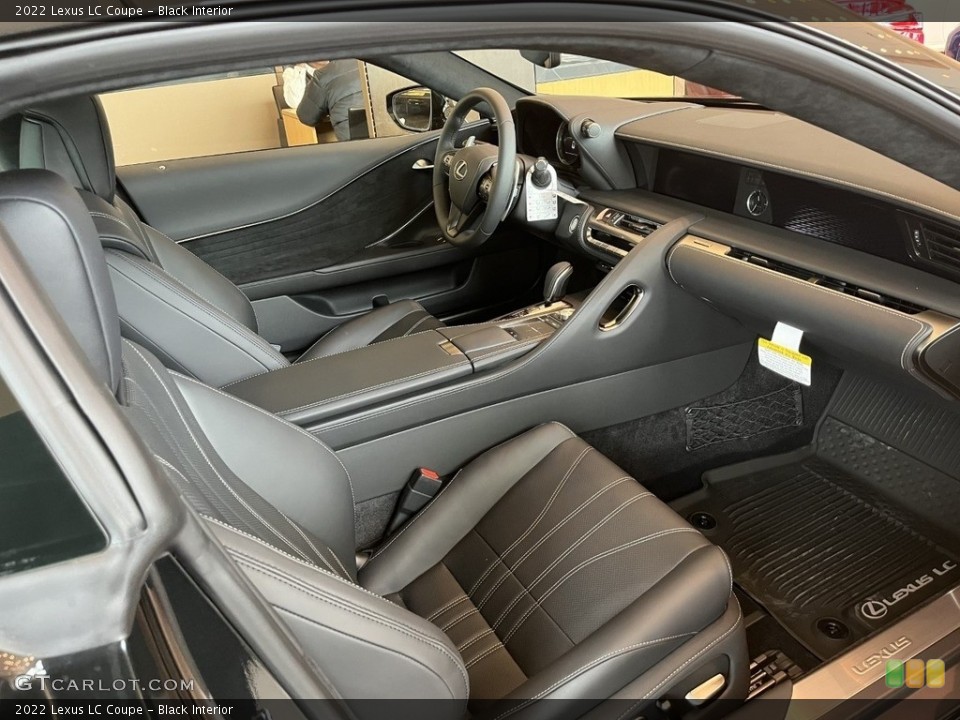 Black Interior Photo for the 2022 Lexus LC Coupe #143752791