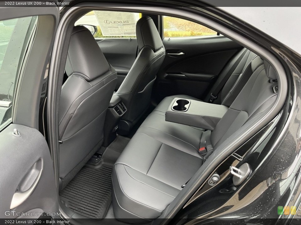 Black 2022 Lexus UX Interiors