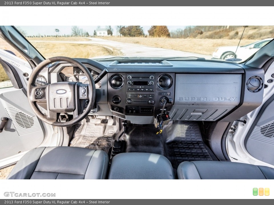 Steel Interior Dashboard for the 2013 Ford F350 Super Duty XL Regular Cab 4x4 #143753241