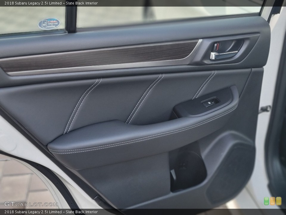 Slate Black Interior Door Panel for the 2018 Subaru Legacy 2.5i Limited #143753520