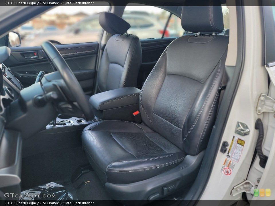 Slate Black 2018 Subaru Legacy Interiors