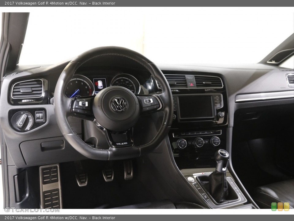 Black Interior Dashboard for the 2017 Volkswagen Golf R 4Motion w/DCC. Nav. #143754831