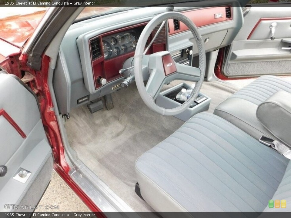 Gray Interior Photo for the 1985 Chevrolet El Camino Conquista #143755869