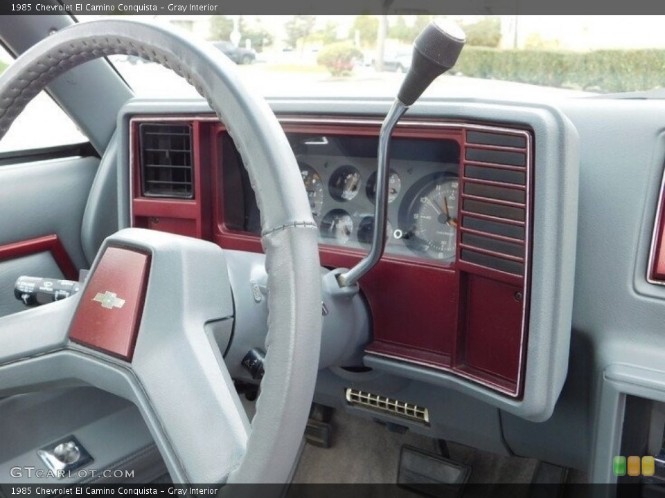 Gray Interior Controls for the 1985 Chevrolet El Camino Conquista #143756133