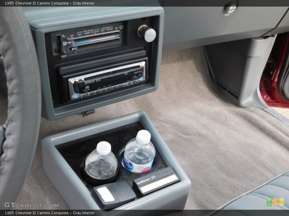 Gray Interior Controls for the 1985 Chevrolet El Camino Conquista #143756208
