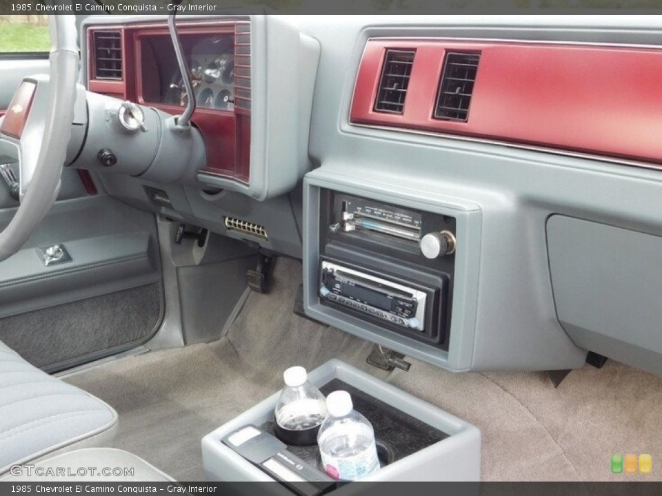 Gray Interior Dashboard for the 1985 Chevrolet El Camino Conquista #143756422