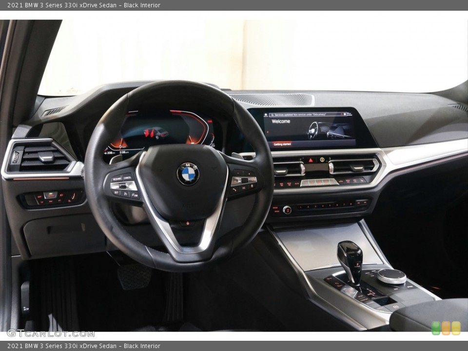 Black Interior Dashboard for the 2021 BMW 3 Series 330i xDrive Sedan #143756442