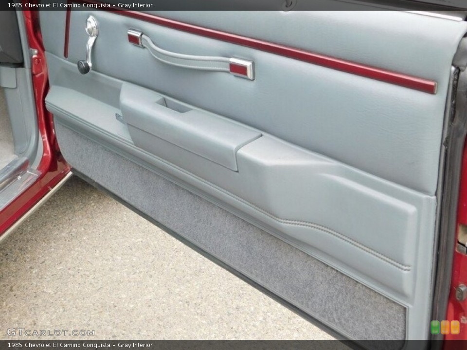 Gray Interior Door Panel for the 1985 Chevrolet El Camino Conquista #143756448
