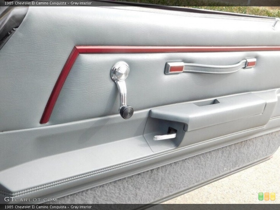 Gray Interior Door Panel for the 1985 Chevrolet El Camino Conquista #143756751