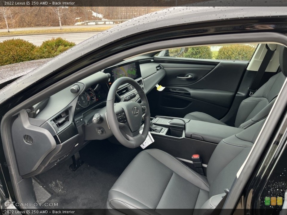 Black Interior Photo for the 2022 Lexus ES 250 AWD #143764115
