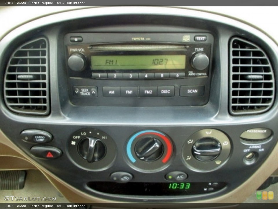 Oak Interior Controls for the 2004 Toyota Tundra Regular Cab #143764451