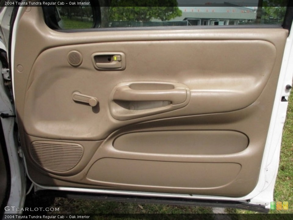 Oak Interior Door Panel for the 2004 Toyota Tundra Regular Cab #143764490