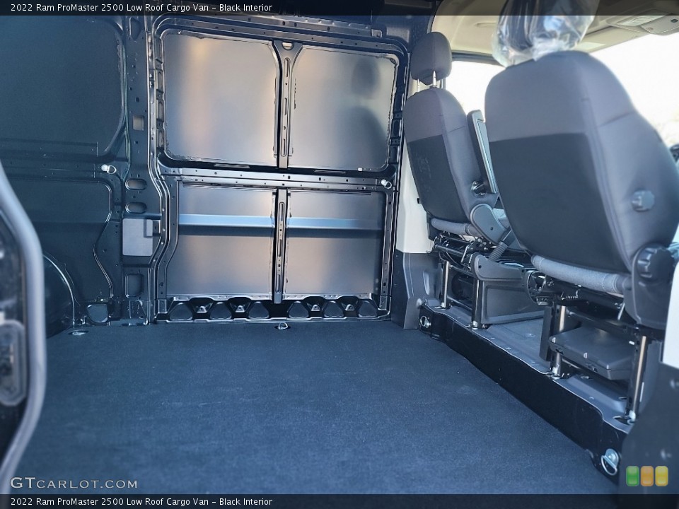 Black 2022 Ram ProMaster Interiors