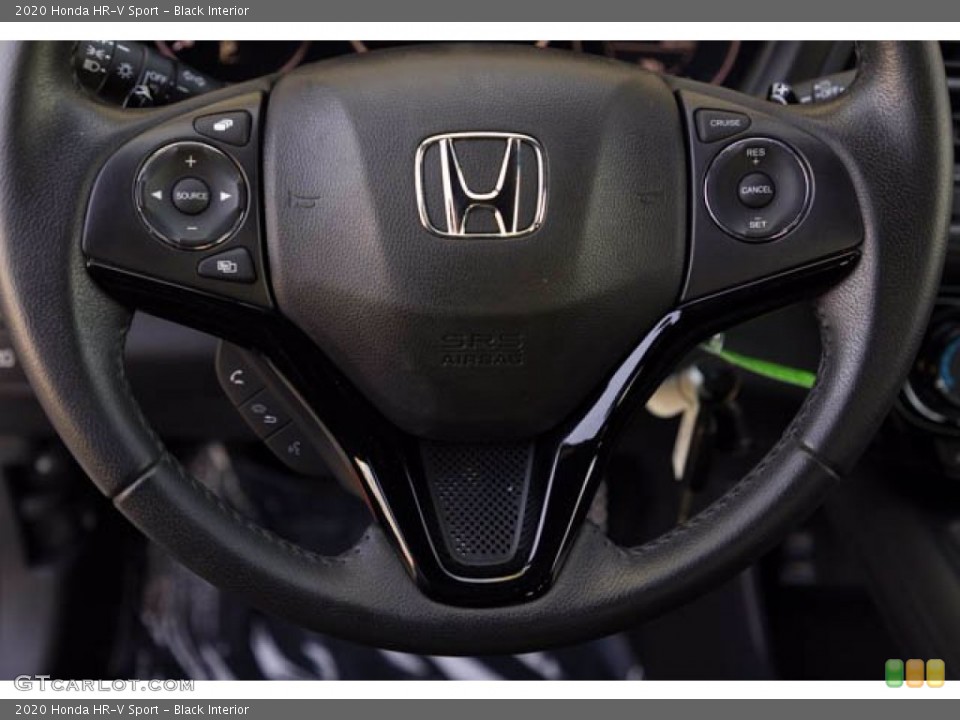 Black Interior Steering Wheel for the 2020 Honda HR-V Sport #143765612