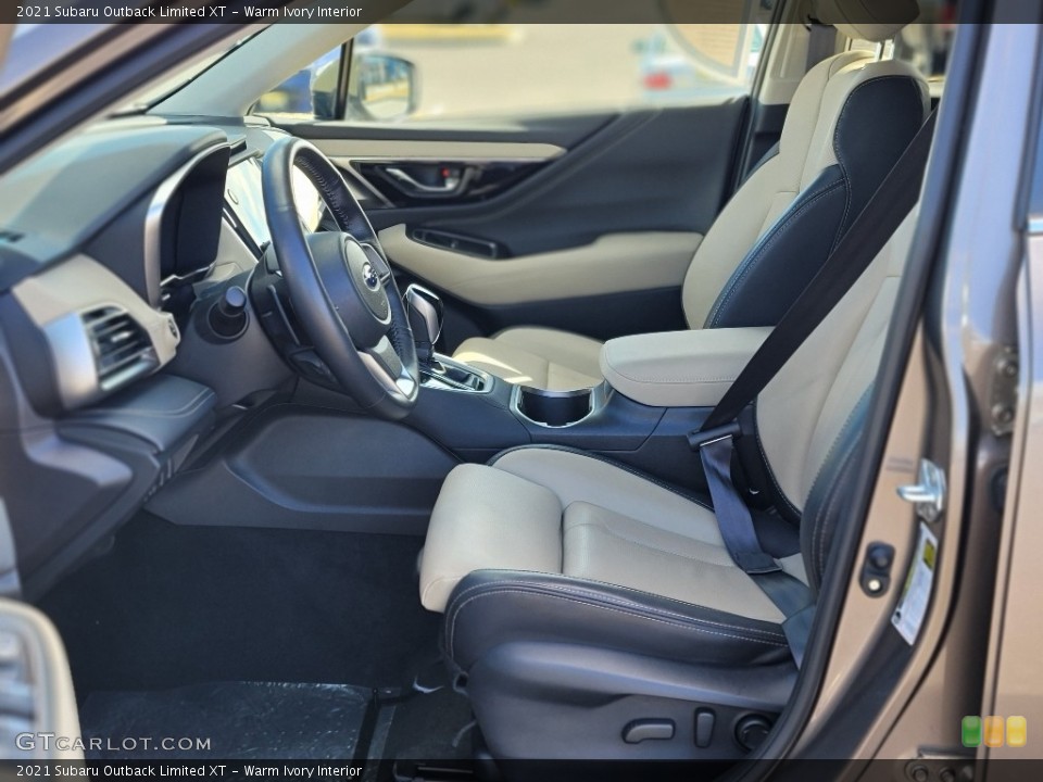 Warm Ivory Interior Front Seat for the 2021 Subaru Outback Limited XT #143767910