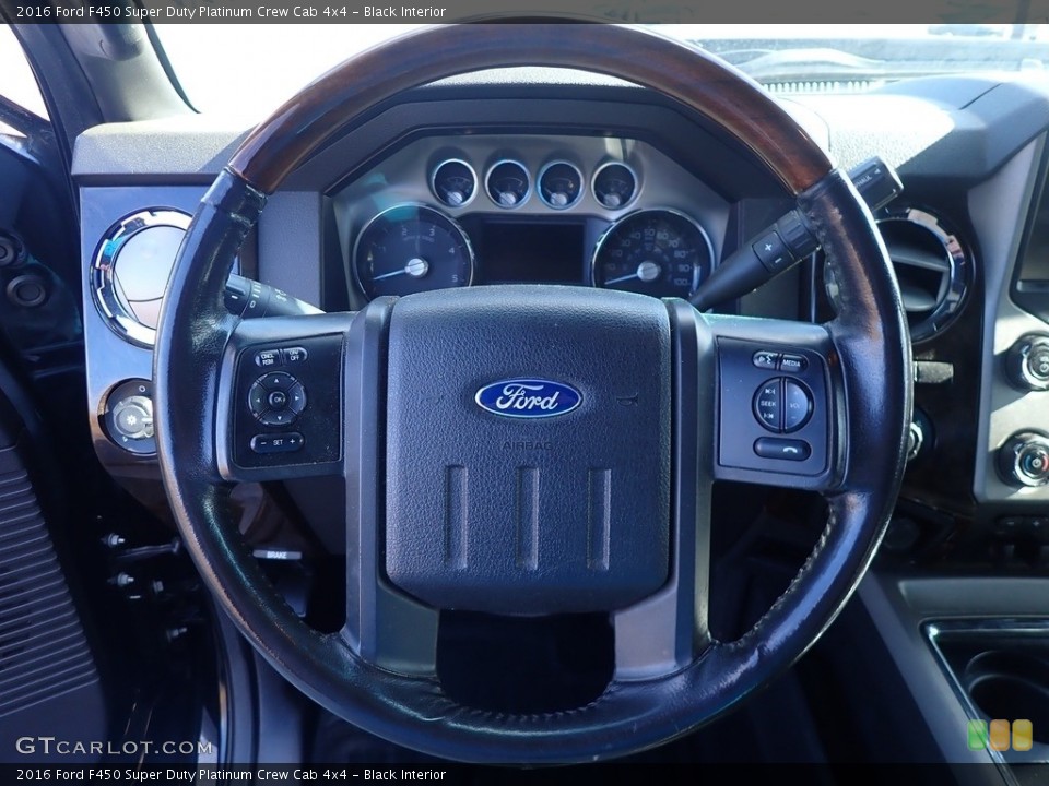 Black 2016 Ford F450 Super Duty Interiors
