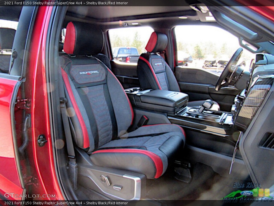 Shelby Black/Red Interior Photo for the 2021 Ford F150 Shelby Raptor SuperCrew 4x4 #143775430