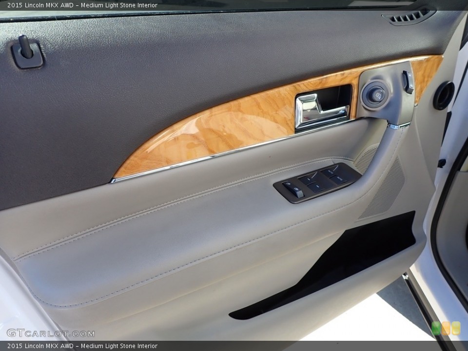 Medium Light Stone Interior Door Panel for the 2015 Lincoln MKX AWD #143776380
