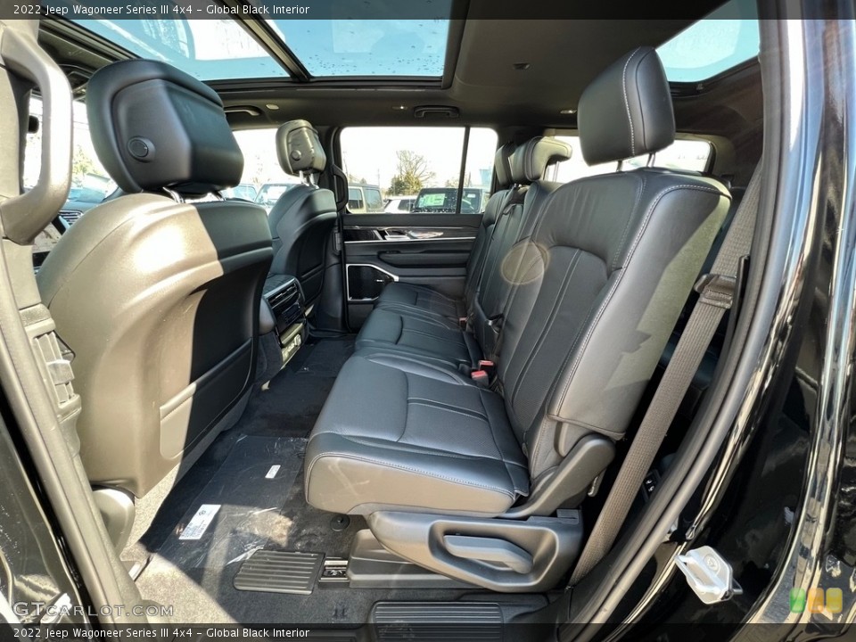 Global Black Interior Rear Seat for the 2022 Jeep Wagoneer Series III 4x4 #143776640