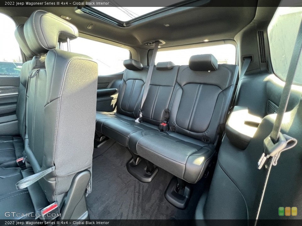 Global Black Interior Rear Seat for the 2022 Jeep Wagoneer Series III 4x4 #143776661