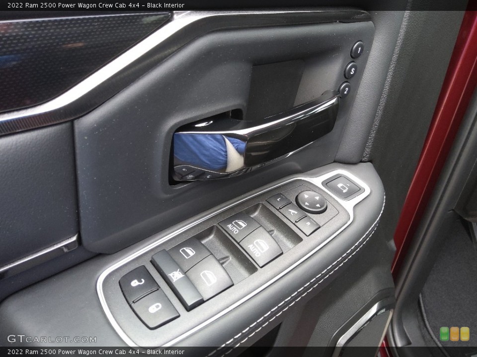 Black Interior Controls for the 2022 Ram 2500 Power Wagon Crew Cab 4x4 #143777617
