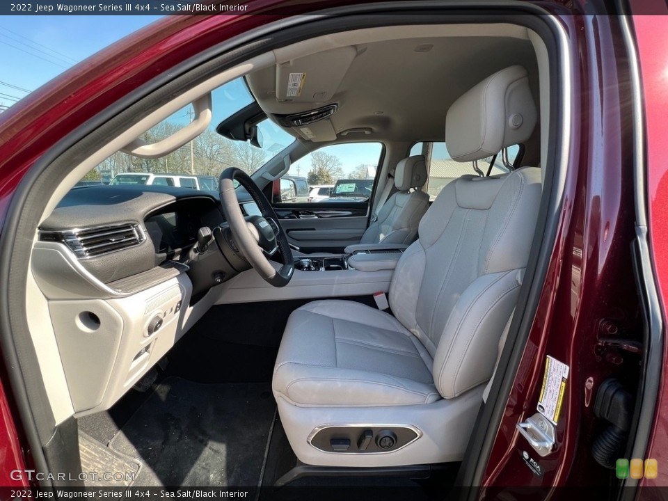 Sea Salt/Black Interior Photo for the 2022 Jeep Wagoneer Series III 4x4 #143778217