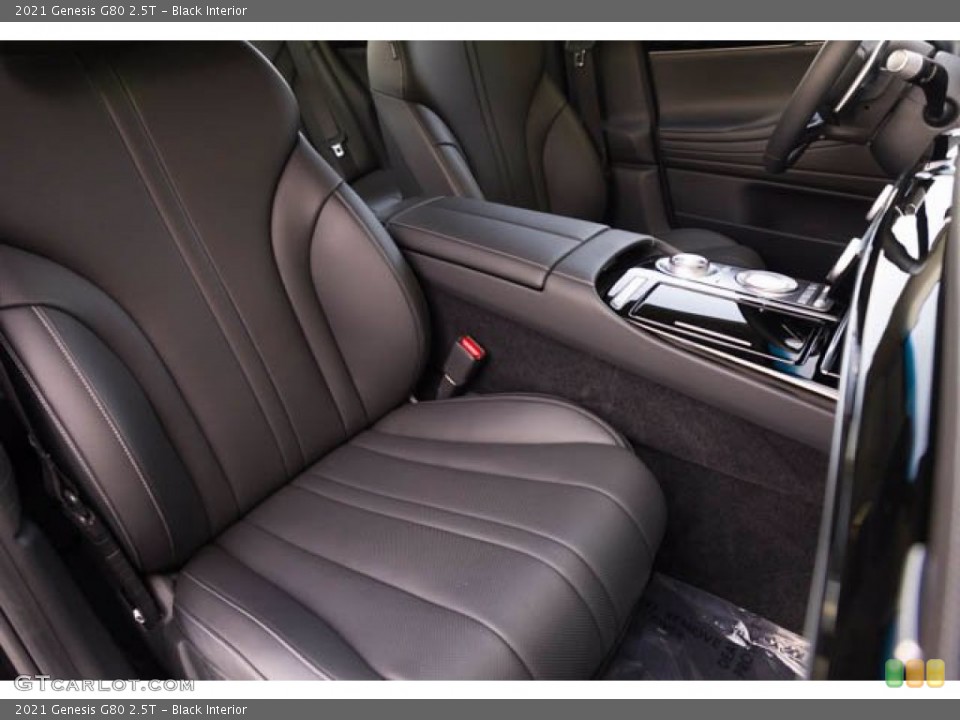 Black Interior Photo for the 2021 Genesis G80 2.5T #143781343