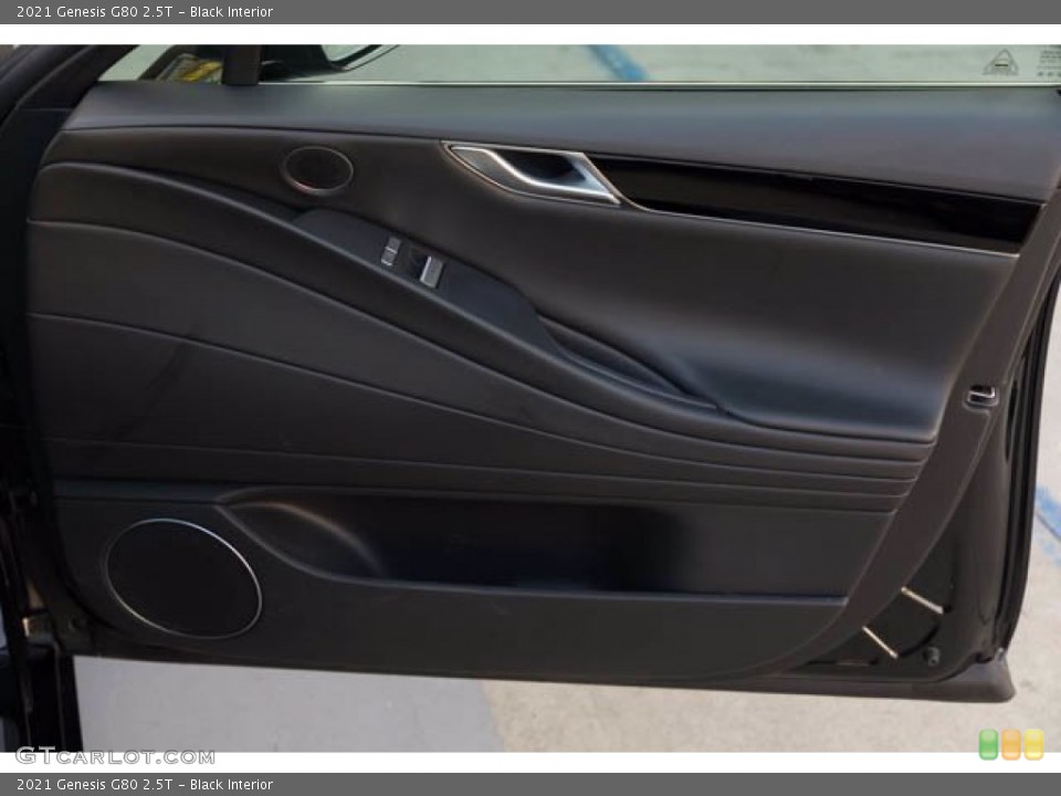 Black Interior Door Panel for the 2021 Genesis G80 2.5T #143781496