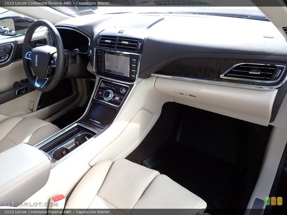 Cappuccino Interior Dashboard for the 2019 Lincoln Continental Reserve AWD #143783137
