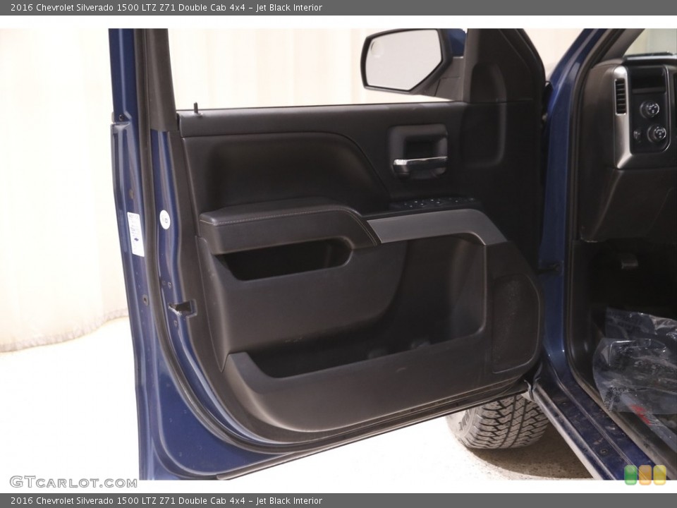 Jet Black Interior Door Panel for the 2016 Chevrolet Silverado 1500 LTZ Z71 Double Cab 4x4 #143783779