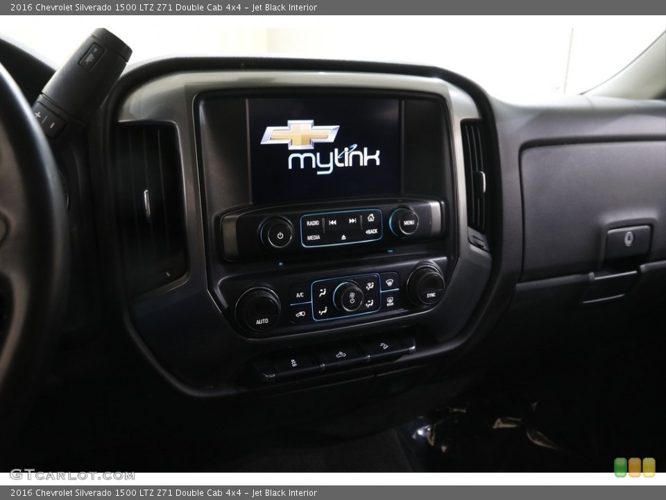 Jet Black Interior Controls for the 2016 Chevrolet Silverado 1500 LTZ Z71 Double Cab 4x4 #143783797