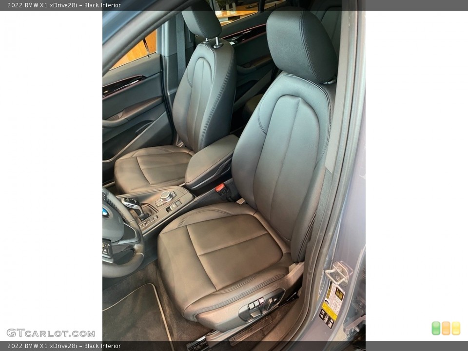 Black 2022 BMW X1 Interiors