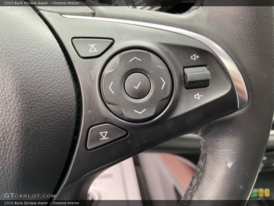 Chestnut Interior Steering Wheel for the 2020 Buick Enclave Avenir #143786426