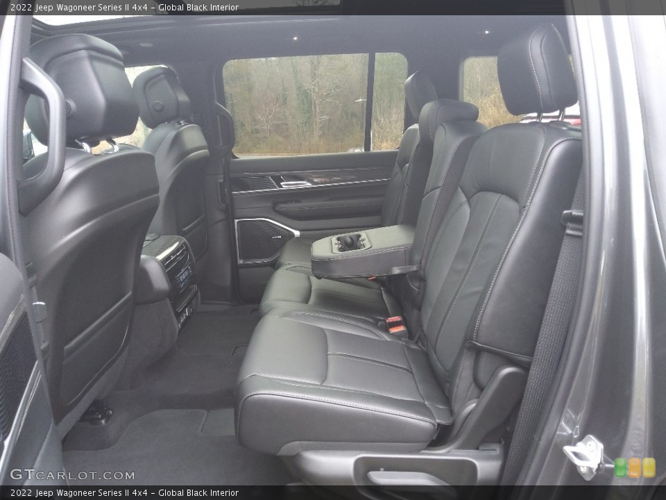 Global Black Interior Rear Seat for the 2022 Jeep Wagoneer Series II 4x4 #143786882