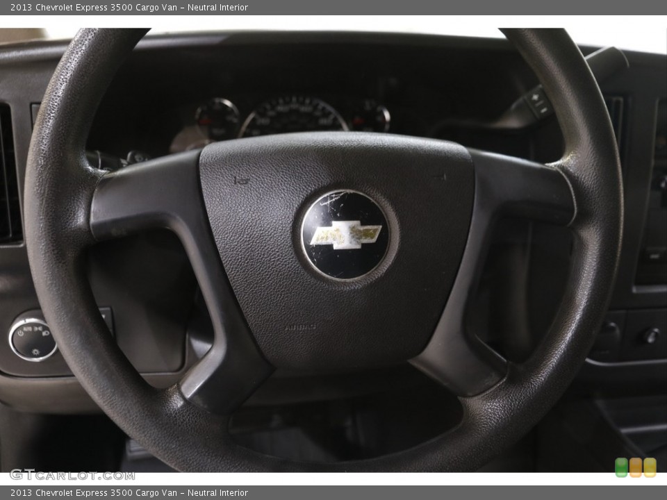 Neutral Interior Steering Wheel for the 2013 Chevrolet Express 3500 Cargo Van #143787314