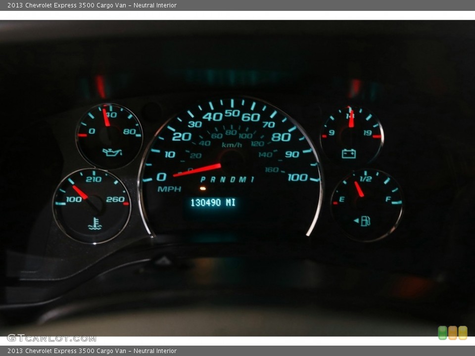 Neutral Interior Gauges for the 2013 Chevrolet Express 3500 Cargo Van #143787332