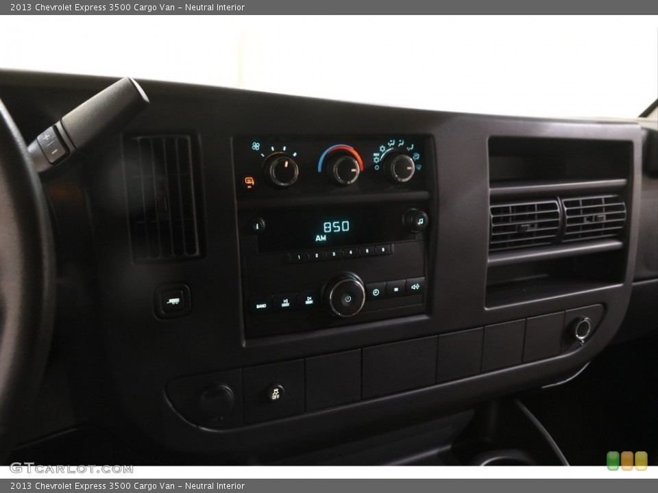 Neutral Interior Controls for the 2013 Chevrolet Express 3500 Cargo Van #143787354